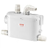 VEVOR Macerator Pump, 500W, 29 GPM Flow, 26 ft/8 m Head, Macerator Wall-Hung Toilet Pump with 4 Water Inlets, Waste Water Disposal Upflush Machine for Toilet, Basement, Shower, Sink, Laundry, Bathtub