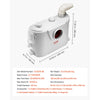 VEVOR Macerator Pump, 500W, 29 GPM Flow, 26 ft/8 m Head, Macerator Sewerage Toilet Pump with 4 Water Inlets, Waste Water Disposal Upflush Machine for Toilet, Basement, Shower, Sink, Laundry, Bathtub