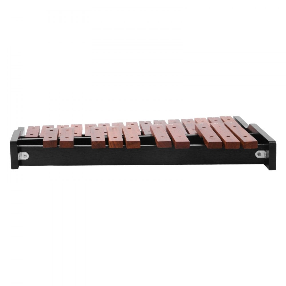 VEVOR Glockenspiel Xylophone, 25 Notes, Wooden Professional Xylophone Percussion Instrument, with 4 Mallets, Carrying Bag, Beginner Glockenspiel Musical Instrument Kit for Adults and Kids Students