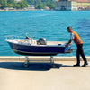 VEVOR Watercraft PWC Dolly, 1300 lbs Load Capacity, Jet Ski Stand PWC Cart for Moving Watercraft, Adjustable Bunks with 4 Casters & 2 Brakes, Heavy-Duty Jet Ski Cart for Kayaks, Jet Skis, Speedboats
