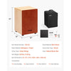 VEVOR Cajon Box Drum Birch Wood Percussion Instrument Guitar Strings with Travel Bag