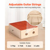 VEVOR Cajon Box Drum Wood Percussion Instrument with Guitar Strings Travel Bag Strap