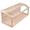 VEVOR Wooden Hamster Cage, 270° Viewing Hamster Habitat, 48 x 20 x 20in, Dwarf Hamster Cages with Openable Top, Ventilated Small Animal Cage, Pet Mouse Cage for Gerbils, Rats, Guinea Pigs, Mice