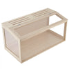 VEVOR Wooden Hamster Cage 40.1"x20.4"x20.1" 270° Viewing Hamster Habitat, Chewproof Acrylic Small Animal Cage with Openable Top, Large Pet Enclosure for Syrian/Dwarf Hamsters, Guinea Pigs & Gerbils