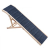VEVOR Dog Ramp for Bed 23.2"-28.3" 6 Adjustable Height Foldable Pet Ramp, for Small & Senior Dogs to Get on Couch Sofa, 63" Long, 200 lbs, Portable Wooden with Non-Slip Surface, Top Platform & Handle