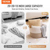 VEVOR Blanket Basket, 67L, Cotton Rope Basket, Woven Basket with Handles, 20" x 13" Round Laundry Hamper Basket Collapsible Extra Large Storage Basket Bins for Organizing Clothes Kids Toys Pillows
