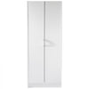 VEVOR Kitchen Pantry Cabinet, 60" Tall Food Pantry Storage Cabinet, 110LBS Freestanding Storage Cabinet Cupboard with 3 Shelves(2 Adjustable), Engineered Wood Utility Pantry for Kitchen, Dining Room