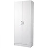 VEVOR Kitchen Pantry Cabinet, 60" Tall Food Pantry Storage Cabinet, 110LBS Freestanding Storage Cabinet Cupboard with 3 Shelves(2 Adjustable), Engineered Wood Utility Pantry for Kitchen, Dining Room