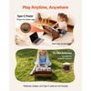 VEVOR Kids Piano Keyboard, 25 Keys Wooden Digital Piano for Kids, Mini Music Educational Instrument Toy with Realistic Sound, Dual Power, Adjustable Volume for Toddlers, Boys Girls Learning, Walnut