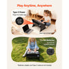 VEVOR Kids Piano Keyboard, 25 Keys Wooden Digital Piano for Kids, Mini Music Educational Instrument Toy with Realistic Sound, Dual Power, Adjustable Volume for Toddlers, Boys Girls Learning, Black
