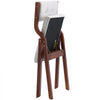 VEVOR Wooden Folding Chairs with Cushion, Set of 2, Portable Foldable Cushion Chair with Wooden Frame, Modern Padded Dining Chair for Kitchen, Office, Wedding, Party, Dining Room, Easy Assembly, White