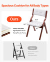 VEVOR spacious cushion dimensions (infographic)