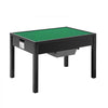 VEVOR Kids Wooden Activity Table, Building Blocks Double-Sided Tabletop, Multi-Purpose Activity Play Table with 2 Storage Bins for Kids 3+ Years, Large Storage Space, Present for Boys & Girls, Black