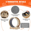 VEVOR Cat Exercise Wheel, Large Cat Treadmill Wheel for Indoor Cats, 29.5 inch Cat Running Wheel with Detachable Carpet and Cat Teaser for Running/Walking/Training, Suitable for Most Cats