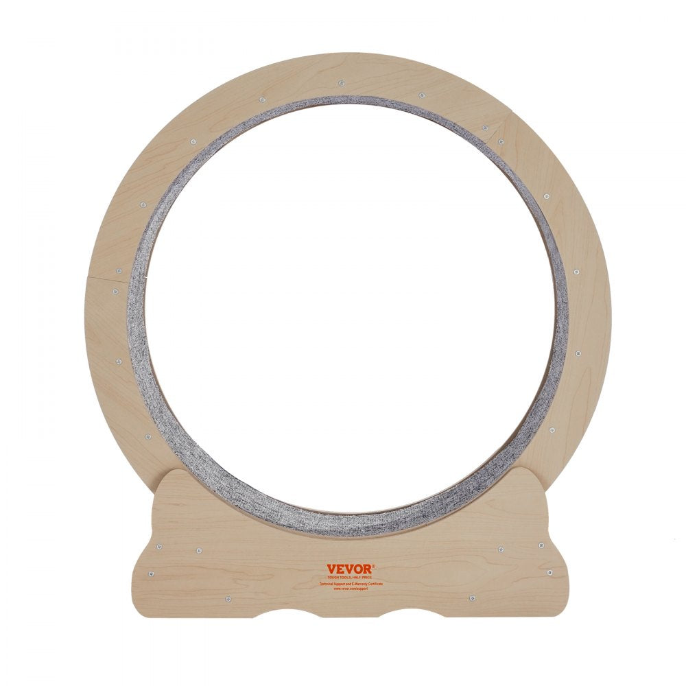 VEVOR Cat Exercise Wheel, Large Cat Treadmill Wheel for Indoor Cats, 29.5 inch Cat Running Wheel with Detachable Carpet and Cat Teaser for Running/Walking/Training, Suitable for Most Cats