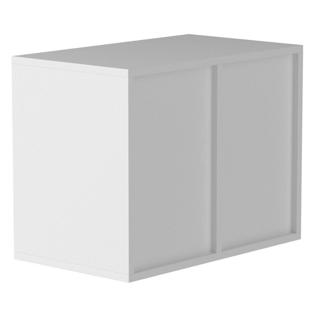 VEVOR Literature Organizers, 12 Compartments Office Mailbox with Adjustable Shelves, Wood Literature Sorter 20.4x12x16.1 inches for Office, Home, Classroom, Mailrooms Organization, EPA Certified White