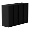 VEVOR Wood Literature Organizer, 36 Compartments, File Sorter with Removable Shelves, Mailboxes Slot for Office Home Classroom Mailrooms Organization, EPA Certified, Black