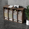 VEVOR Literature Organizers, 36 Compartments Office Mailbox with Adjustable Shelves, Wood Literature Sorter 39.3x12x26.8 inches for Office, Home, Classroom, Mailrooms Organization, EPA Certified Brown