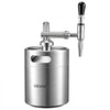 VEVOR Nitro Cold Brew Coffee Maker 135 oz Nitrogen Dispenser System, Home Brew Coffee Keg, Portable Nitrogen Infuser with Dispenser and Pressure Relieving Valve, Gift for Coffee Lovers