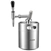 VEVOR Nitro Cold Brew Coffee Maker 135 oz Nitrogen Dispenser System, Home Brew Coffee Keg, Portable Nitrogen Infuser with Dispenser and Pressure Relieving Valve, Gift for Coffee Lovers