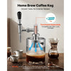 VEVOR Nitro Cold Brew Coffee Maker 68 oz Nitrogen Dispenser System, Home Brew Coffee Keg, Portable Nitrogen Infuser with Dispenser and Pressure Relieving Valve, Gift for Coffee Lovers