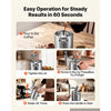 VEVOR Nitro Cold Brew Coffee Maker 68 oz Nitrogen Dispenser System, Home Brew Coffee Keg, Portable Nitrogen Infuser with Dispenser and Pressure Relieving Valve, Gift for Coffee Lovers