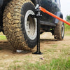 VEVOR High Lift Farm Jack, 60" Utility Farm Jack, 7000 lbs Capacity Ratcheting Off Road Utility Jack, Heavy-Duty Farm Jack for Tractor, Truck, SUV, Bumper Lift, Orange
