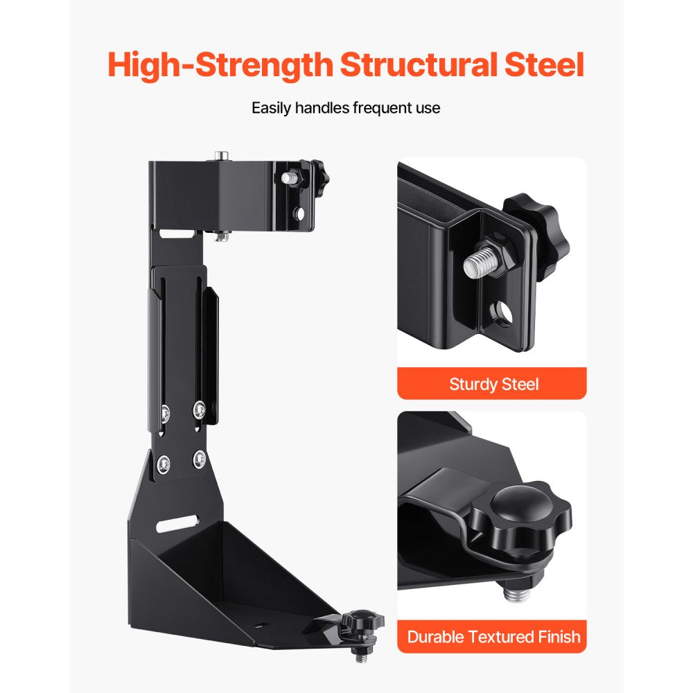 VEVOR High Lift Jack Mount Bracket, Farm Jack Holder Mounting Bracket Kit, Mount Carrier for Off Road Heavy-Duty Jacks, Compatible With YJ (1986-1996), TJ (1997-2006), JK (2006-2018), JL (2018-2024)