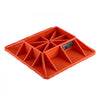 VEVOR High Lift Jack Base and Handle Keeper, 11.6" x 11.6" Off Road Jack Stand Base with 7000 Pound Capacity, Heavy-Duty Farm Jacks Support Stand for Most Jacks with 7.3" x 4.7" Base, Red