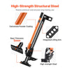 VEVOR Farm Jack, 33" Utility High Lift Farm Jack, 3.18 Ton (7,000 lbs) Capacity Ratcheting Off Road Utility Jacks, Heavy-Duty Lift Jacks with 5.12"-28" Lifting Range for Tractor, Truck, SUV