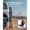 VEVOR Farm Jack with Base, 60" Utility High Lift Farm Jack, 3.18 Ton (7,000 lbs) Capacity Ratcheting Off Road Utility Jacks, Heavy-Duty Lift Jacks with 5.12"-54.33" Lifting Range for Tractor, Truck, SUV