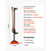 VEVOR Farm Jack with Base, 60" Utility High Lift Farm Jack, 3.18 Ton (7,000 lbs) Capacity Ratcheting Off Road Utility Jacks, Heavy-Duty Lift Jacks with 5.12"-54.33" Lifting Range for Tractor, Truck, SUV