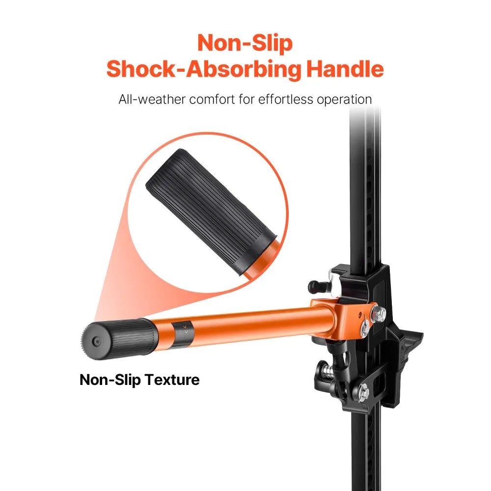 VEVOR Farm Jack, 60" Utility High Lift Farm Jack, 3.18 Ton (7,000 lbs) Capacity Ratcheting Off Road Utility Jacks, Heavy-Duty Lift Jacks with 5.12"-54.33" Lifting Range for Tractor, Truck, SUV