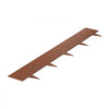 VEVOR Steel Landscape Edging, 6 Packs 40 x 8 in Weather-Resistant & Pre-Rust Metal Landscape Edging, Bendable Garden Edging Border, Shark Spike, Lawn Edging for Flower Bed Yard Pathway Divider
