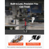 VEVOR Dial Test Indicator with Universal Magnetic Base and Storage Case, 0.0005 inch Accuracy, 0-0.03 inch Range, Micro Ball Handle for Narrow Area Measurement, Industrial Machining & Inspection