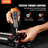 VEVOR 1/4" Drive Torque Screwdriver Wrench Set | 10-70 in-lbs Torque Adjustment Range | 1 in-lb Increment Torque Screwdriver | Driver Bits Set with View Window, 12 Bits & Case, Magnetic Function