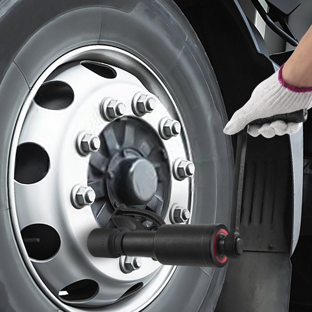 VEVOR Torque Multiplier, Heavy Duty Torque Multiplier Wrench Set, 1 Inch Drive Lug Nut Wrench Torque Multiplier, 1:58 4800N.m Lug Nut Remover, with 4 Sockets and Storage Case for Truck Trailer RV