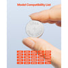 VEVOR Button Cell Battery, 4 Pack (40 Count) LR44 Alkaline Batteries Non-Mercury, AG13 357 303 SR44 Battery 1.5V Button Coin Cell Batteries for Remote Controls, Heart Rate Monitors, and Other Devices