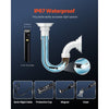 VEVOR Endoscope Camera with Light, Dual Lens Borescope for Android & IOS, 1920P HD Inspection Camera with 8 + 1 LED Lights, 2X Zoom, 10FT Snake Cable, IP67 Waterproof Snake Camera for Auto, Plumbing