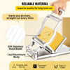 VEVOR Cheese Cutter With Wire 1 cm & 2 cm Cheeser Butter Cutting Blade Replaceable Cheese Slicer Wire, Aluminum Alloy Commercial Cheese Slicer with 304 Stainless Steel Wire Kitchen Cooking Baking Tool