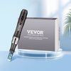 VEVOR Professional Microneedling Pen, Electric Derma Pen with 6PCS Disposable Cartridges, 6 Variable Speed Skin Care Beauty Device with LCD Display and 0-2.5mm Adjustable Needle Length