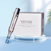 VEVOR Microneedling Pen M8S, Electric Derma Pen with 20PCS Anti-Backflow Cartridges, 6 Variable Speed Skin Care Beauty Device with LCD Display and 0-2.5mm Adjustable Needle Length