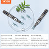 VEVOR Professional Microneedling Pen, Electric Derma Pen with 22PCS Disposable Cartridges, 6 Variable Speed Skin Care Beauty Device with LCD Display and 0-2.5mm Adjustable Needle Length