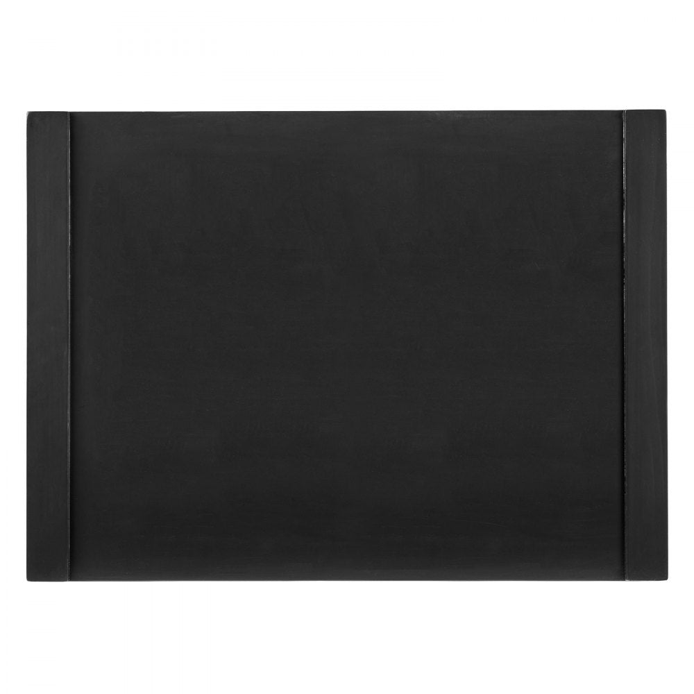 VEVOR Noodle Board Stove Cover, Stove Top Covers for Gas Burners & Electric Stove, Pine Wood Cutting Board with Built-in Handles, RV Stovetop Cover/ Kitchen Sink Cover for Counter Space & Tray, Black