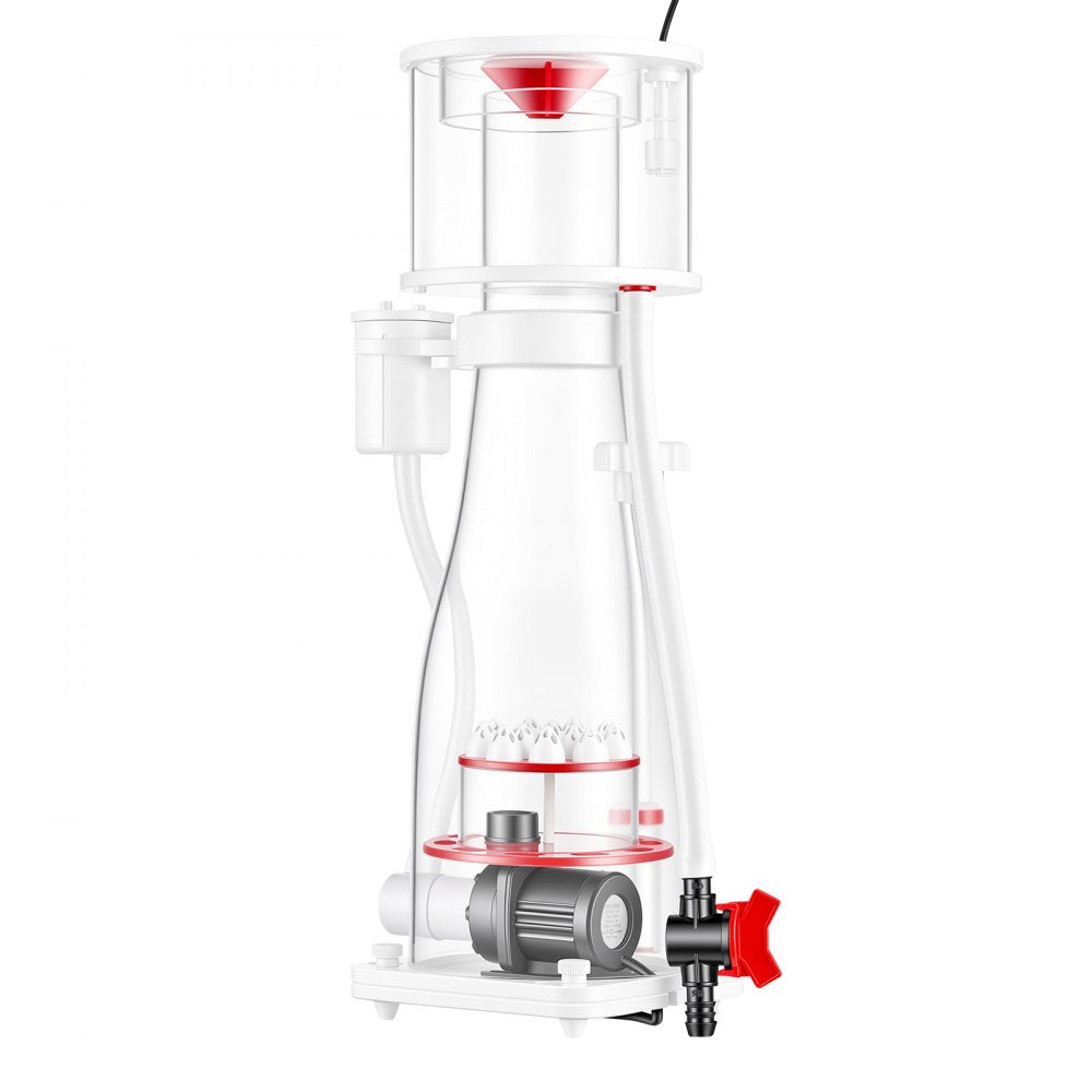 VEVOR Protein Skimmer for 106-185 Gal Saltwater Aquariums In Sump with Pump, Protein Skimmer with DC Pinwheel Pump, Adjustable Control, for 106-185 Gal Saltwater Aquarium & Reef Tank, In Sump Use Only
