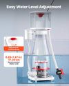 VEVOR Protein Skimmer for 106-185 Gal Saltwater Aquariums In Sump with Pump, Protein Skimmer with DC Pinwheel Pump, Adjustable Control, for 106-185 Gal Saltwater Aquarium & Reef Tank, In Sump Use Only