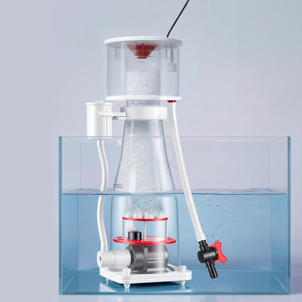 VEVOR Protein Skimmer for 106-185 Gal Saltwater Aquariums In Sump with Pump, Protein Skimmer with DC Pinwheel Pump, Adjustable Control, for 106-185 Gal Saltwater Aquarium & Reef Tank, In Sump Use Only
