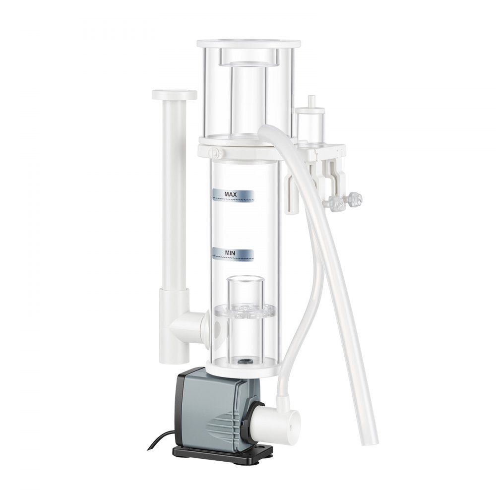 VEVOR Protein Skimmer for 20-30 Gal Saltwater Aquarium Hang On with DC Pump, Protein Skimmer with DC Pinwheel Pump, Adjustable Control, for 20-30 Gallon Small Saltwater Aquariums & Reef Tank Fish Tank