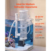 VEVOR Protein Skimmer for 30-80 Gal Saltwater Aquarium Hang On with DC Pump, Protein Skimmer with DC Pinwheel Pump, Adjustable Control, for 30-80 Gal Medium Saltwater Aquariums & Reef Tank Fish Tank