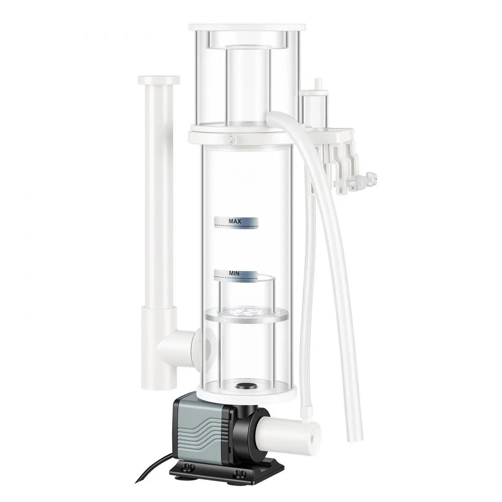VEVOR Protein Skimmer for 30-80 Gal Saltwater Aquarium Hang On with DC Pump, Protein Skimmer with DC Pinwheel Pump, Adjustable Control, for 30-80 Gal Medium Saltwater Aquariums & Reef Tank Fish Tank